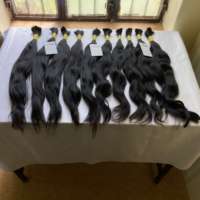 En gros en vrac vierge indien cheveux bundle fournisseur en vrac acheter tissage en vrac ondulés en vrac de cheveux humains en gros cheveux brésiliens