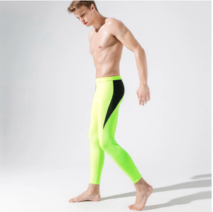 OEM Active Wear Running Pants for Men <b>Hot</b> Selling Gym Sports Workout Compression <b>Leggings</b> Printed Pattern Knitted Bulk Wholesale - Product Image 6