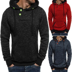 <b>Men's</b> Plus Size Spring Knitted Print Fleece Eco-Friendly Windproof Hooded <b>Pullover</b> <b>Jackets</b>-Long Sleeve Slim Fit Waterproof - Product Image 3