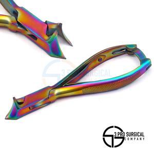 กรรไกรตัดเล็บเหล็กคุณภาพระดับมืออาชีพ3โปรตัดเล็บคุดเล็บเท้าเครื่องมือดูแลส่วนบุคคลที่มีคุณสมบัติที่คมชัด - Product Image 6