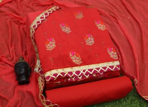 Bazin — robe Banarasi Zecad en soie pour femmes, tunique à coupe florale, maillot de corps, collection - Product Image 3