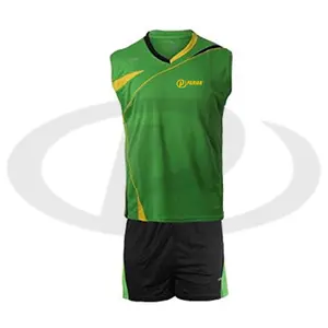Super Quality Quick Dry Volleyball Uniform Breathable Volleyball Uniform In Latest Color