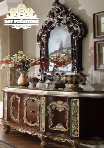 European Eastern King Size Bedroom Furniture Luxury Eastern Queen Size Bedroom Furniture Set Latest European Style Bed & Bedroom - Product Image 4