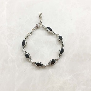 Pulsera Unisex duradera de alta calidad de Plata de Ley 925 cuarzo ahumado piedra preciosa de corte Marquesa diseño Popular regalos fiestas en línea - Product Image 2