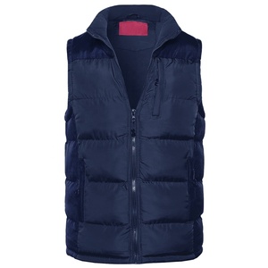 Chaleco acolchado personalizado para hombre, chaleco de burbujas sin mangas con capucha, ligero para invierno, chaqueta de plumón de burbujas, Abrigo acolchado - Product Image 5