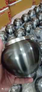 Urne funéraire/cinéraire simple en laiton gris anthracite pour animaux de compagnie, fournitures funéraires, style américain Brassworld India - Product Image 4