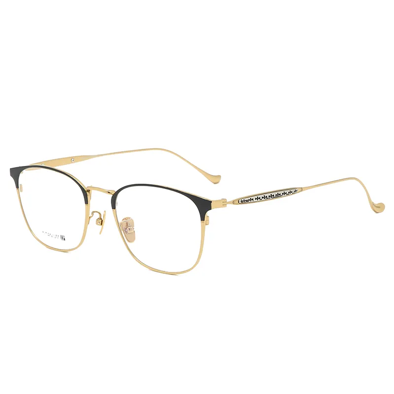 Frames And Glasses For Reading Glasses Modified Metal Eyewear Woman Eyeglasses Frames Anti Blue Light Glasses