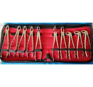 Tand Extractie Pincet Tandtang Voor Tandarts Met Tool Kit Tandheelkundige Chirurgische Extractie Instrument Volwassenen