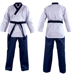 Uniforme de Taekwondo Unisex Blanco Personalizado 2022, 100% Algodón, por Formula1 Industries (Modelo FI-2401) - Product Image 5