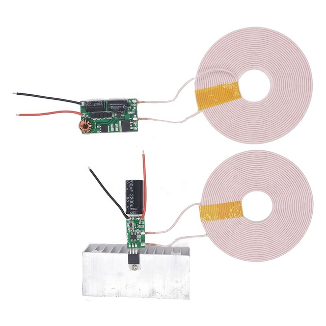 Taidacent 7-30mm 24V4A Output 100w Wireless Charger High Power Long Distance Wireless Power Module Wireless Charging Module DIY
