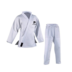 Uniforme de karaté de super qualité Heavy Weight Karate GI pour tous les combats dans des tailles et des logos de conception de couleur personnalisés - Product Image 1