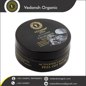 Masque Peel Off au Charbon Noir Personnalisé Nettoyage en Profondeur des Pores Détoxifiant Purifiant Dissolvant de Points Noirs Masque Peel Off au Charbon Actif - Product Image 3