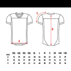 Uniformes de Fútbol Americano OEM Personalizados con su Propio Logotipo, Uniformes Juveniles de Fútbol Americano - Product Image 6
