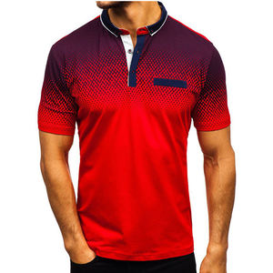 Camiseta Casual de Manga Corta para Hombre, Poliéster/Algodón, 220g, Transpirable, Ecológica - Product Image 1