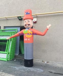 Inflatable Hand Waving <b>Balloon</b> Man 3m, Inflatable Mascot <b>Balloon</b> - Product Image 2