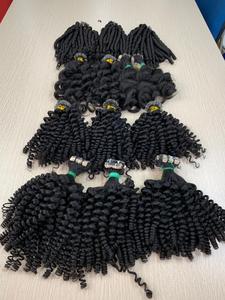 Extensiones de cabello humano sin procesar camboyano sin procesar de queratina 100% europea más vendida en trama de piel de estilo ondulado Natural - Product Image 6