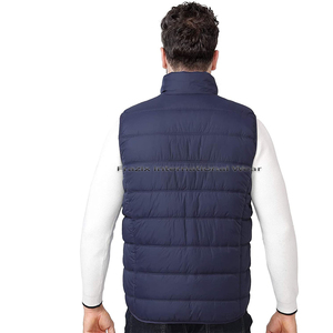 Chaleco Acolchado de Poliéster Extra Grande con Logotipo Personalizado para Hombre, Ropa de Invierno de Secado Rápido, Cómoda, Transpirable e Informal - Product Image 6