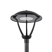 Yaolong IP66 évalué rond LED réverbère solaire avec la lampe de jardin d'alimentation électrique unique de poteau en aluminium