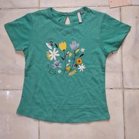 Camiseta para Niños, Nuevo Diseño, Cuello Redondo, Tejido Suave, 100% Algodón, Estampado de Unicornio, Logotipo Personalizado, Ecológica, Transpirable, para Niñas