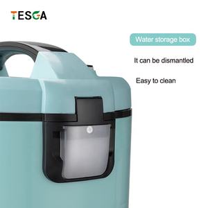 Cuisinière à <span class=keywords><strong>riz</strong></span> intelligente portable à énergie solaire 12V5L, cuiseur vapeur multifonction avec tasse à mesurer pour camping-car/voiture/hôtel - Product Image 4