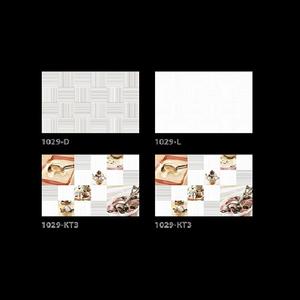 Azulejos de pared de baño de color blanco esmaltado brillante de cerámica 300x450mm - Product Image 4