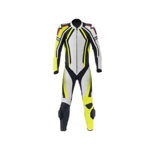 Trajes de motorista de cuero genuino para hombre de alta calidad, chaqueta de nuevos estilos de retales de secado rápido, gran oferta, equipo de carreras, equipo de moto - Product Image 1
