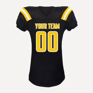 Maillots de football américain personnalisés de haute qualité, respirants, sublimés, à manches courtes, séchage rapide - Product Image 5