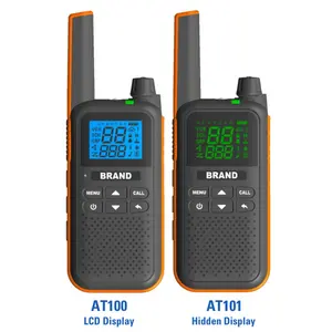 AT100/AT101液晶显示/隐藏显示收音机VOX容易对类似摩托罗拉T82 talkout收音机