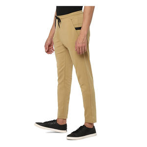 กางเกงวอร์มเอวยางยืดสำหรับผู้ชาย,กางเกงวอร์มฝึกซ้อมลำลองแฟชั่นผ้าฝ้ายแบบสั่งตัดมีเชือกผูกเอว - Product Image 2