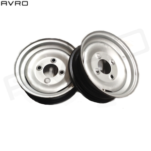 Llantas de Acero sin Cámara AVRO para Remolque, 14-18 Pulgadas, Todoterreno 4x4, Llantas de Acero Dulce, Color Negro, 1 Año de Garantía - Product Image 1