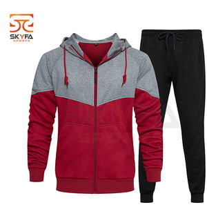 cheep price men track suits sports custom <b>plain</b> <b>tracksuits</b> - Product Image 4