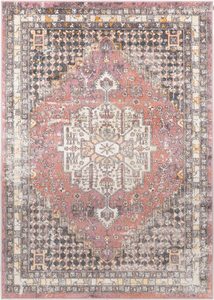 พรมพิมพ์ลายผ้าฝ้ายสุดหรูเทรนด์ใหม่5x7ft ผ้าทอแบบเรียบทันสมัยห้องนั่งเล่นคุณภาพสูงของชาวอินเดีย3D 2024 - Product Image 4