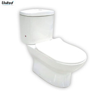 Wolf Standard 2 pièces WC siège de toilette taille standard 760X360X755mm céramique sanitaire prix d'usine indien