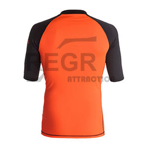 Chemises de sport de Compression, surf à manches longues, Logo personnalisé UV BJJ Rashguard MMA Sublimation hommes éruption Guard DHL Sublimation FEDEX OEM - Product Image 2