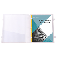 Caja Archivadora Multiusos Portátil de PP Resistente A4 de la Marca BEST, con Opción de Logotipo Personalizado