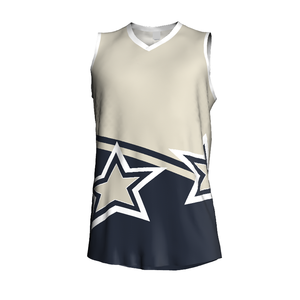 Camiseta de baloncesto personalizada unisex, diseño transpirable de alta calidad, impresión por sublimación, logotipo personalizado, opción de talla grande, nuevo - Product Image 1