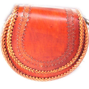 Lowellcraft Handmade Silk <b>Wallet</b> String Closure Vintage Style Embossed Design <b>Long</b> Length Unisex Daily Use - Product Image 1