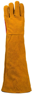 Long Sleeves Cuff Welding Gloves Professional <b>Split</b> Leather Welding Gloves for Heavy Duty Welding and Heat protection - Product Image 4