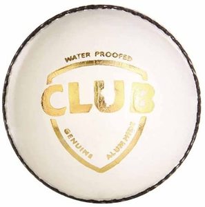 <b>Cricket</b> Ball <b>White</b> Color Club <b>Cricket</b> Season Ball | Men Size 156gm Women Size 42gm Youth 135gm | - Product Image 1