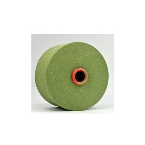 Fancy Yarns OE 100% algodón reciclado negro y rojo tejer hilos crudos de la fábrica de Vietnam patrón blanqueado - Product Image 5