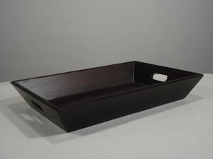 Plateau en bois de forme carrée pour servir, plateau pour la maison, utilisation en cuisine - Product Image 5