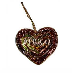 ของตกแต่งต้นคริสต์มาส Atiqco วงกลมสีม่วงวิบวับแบบแท่งคู่ ทำจากโลหะ เป็นมิตรกับสิ่งแวดล้อม ทนทาน สำหรับแขวนประดับตกแต่ง - Product Image 6