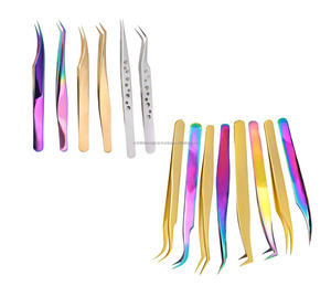 2024 pince à épiler d'extension de cils de beauté personnalisée de haute qualité - Product Image 6