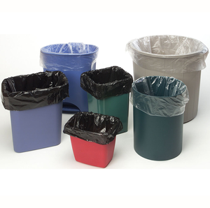 Bolsas de Basura Negras Grandes con Cierre Estrella para el Hogar, Cocina, Jardín y Oficina – Paquete Económico de 40-45 Galones - Product Image 3