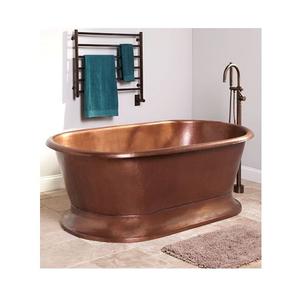อ่างอาบน้ำทองแดงดีไซน์โบราณพร้อมขนาดและรูปร่างแบบกำหนดเองได้ - Product Image 1