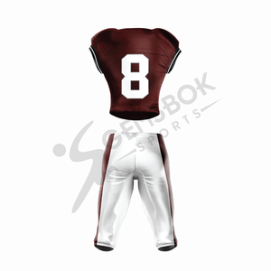 Maillot de football américain respirant à séchage rapide, grande taille, vente en gros, uniforme de football personnalisé, ensembles de maillots de football pour adultes - Product Image 2