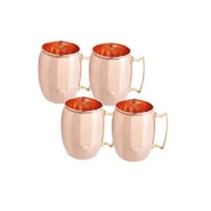 Gobelet en verre en cuivre pur fait à la main avec manche en laiton, pour domicile, hôtel, Restaurant, amante boisson, pour le Yoga, 1 pièce - Product Image 5