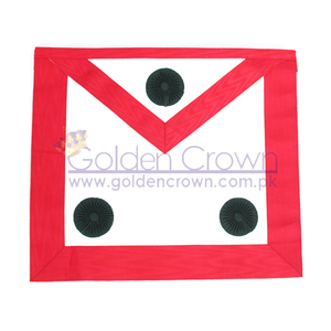 High Quality Council of Knight Masons Apron in Genuine Leather | Irish KT Apron - Product Image 1