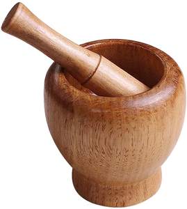 ครกไม้คุณภาพดีและเครื่องเทศสากใช้กล่องและขนาดที่กำหนดเองสำหรับผลิตภัณฑ์ขายร้อนและทำด้วยมือขัด - Product Image 2