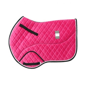 Cotton All-Purpose Horse Saddle Pad with <b>Cushion</b> <b>Filling</b> - Product Image 1